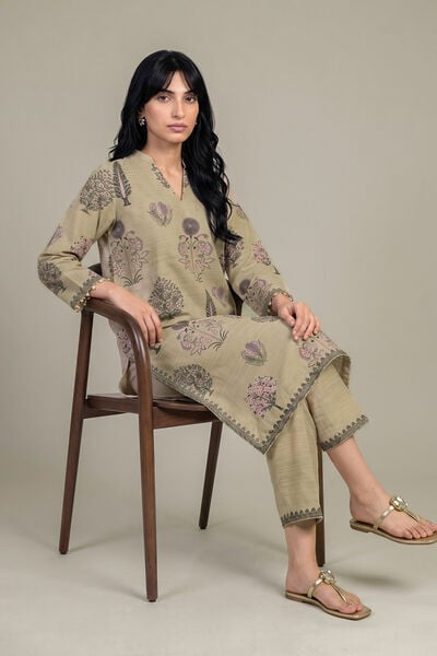 Printed Light Khaddar Light Khaddar kurta