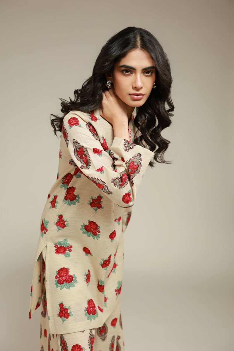 Floral Paisley Kurta