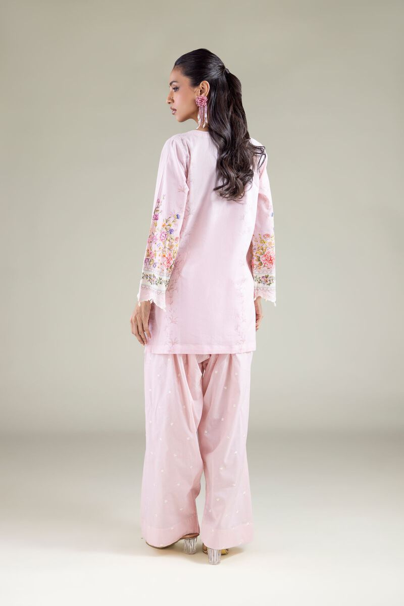 Floral Threadwork Kurta