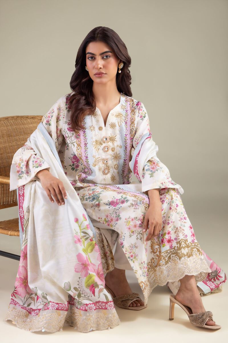 Floral Zari Kurta