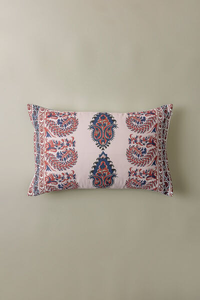 Printed Poly Sateen 13x21in Cushion Cover