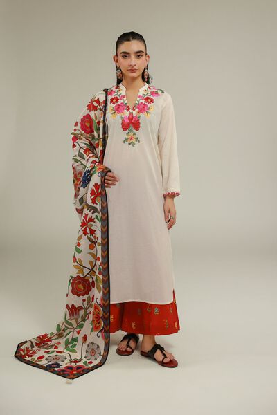 Red Summer Pants, image 1