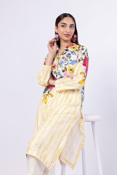 Printed | Viscose Plain Weave | Kurta | PKR 4,000