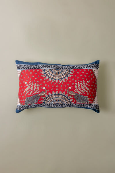 Printed Poly Sateen 13x21in Cushion Cover