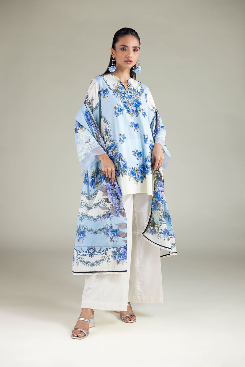 Floral Draped Dupatta