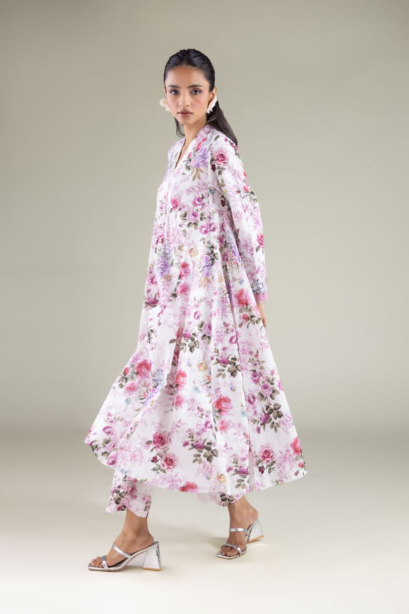 Floral Straight Pants