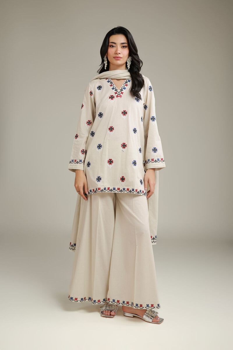 Wide Cambric Pants