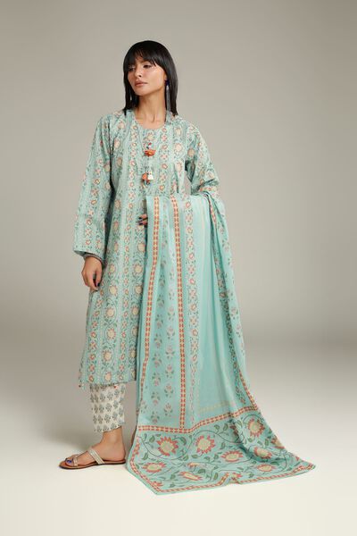 Summer Floral Shalwar, image 1