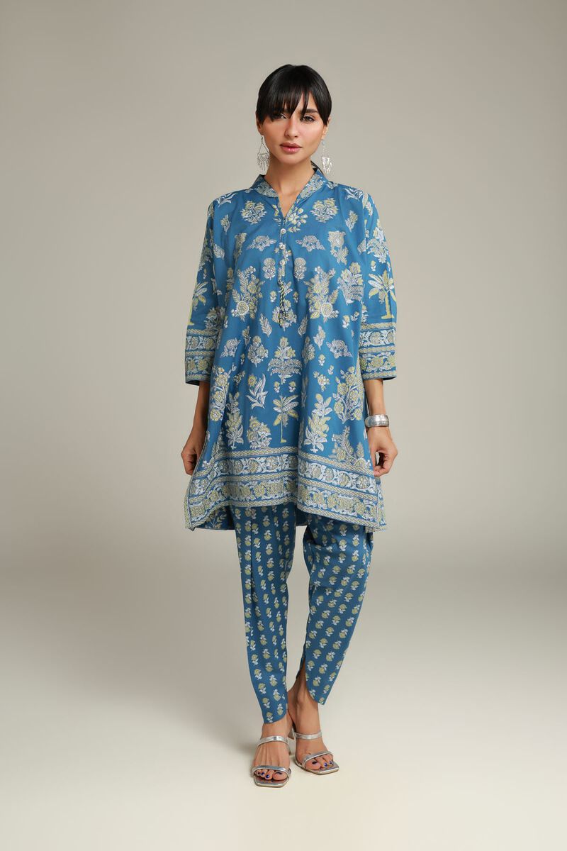 Floral Cambric Kurta