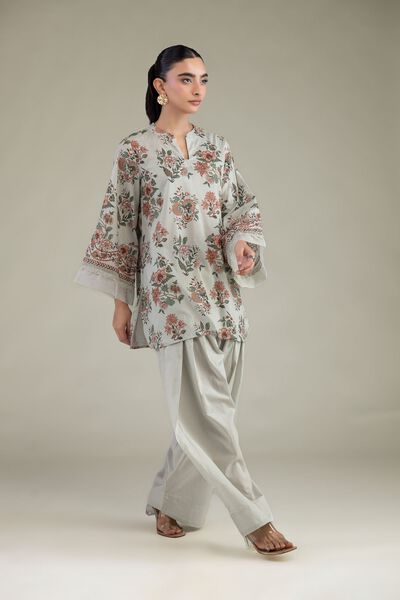 Solid Cambric Shalwar, image 1
