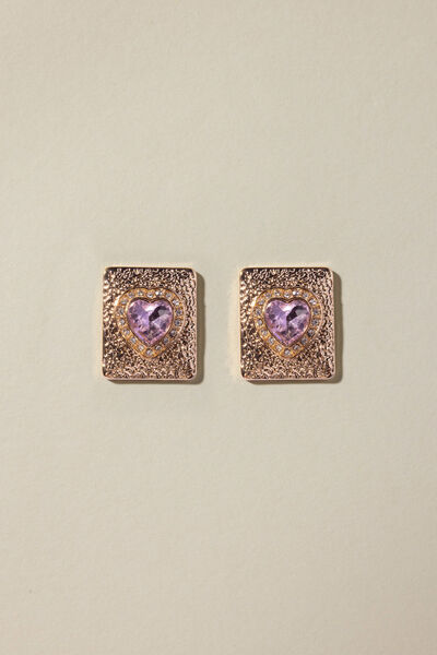 Embellished Metal Single Earrings