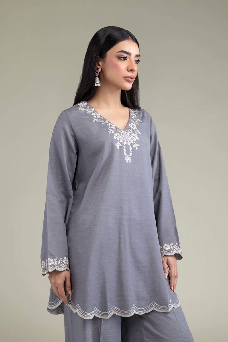 Floral Cotton Kurta view 2