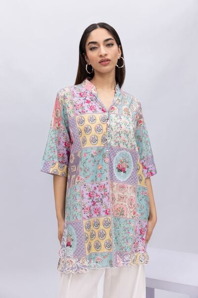 Embroidered | Cotton Viscose | Kurta | PKR 4,700