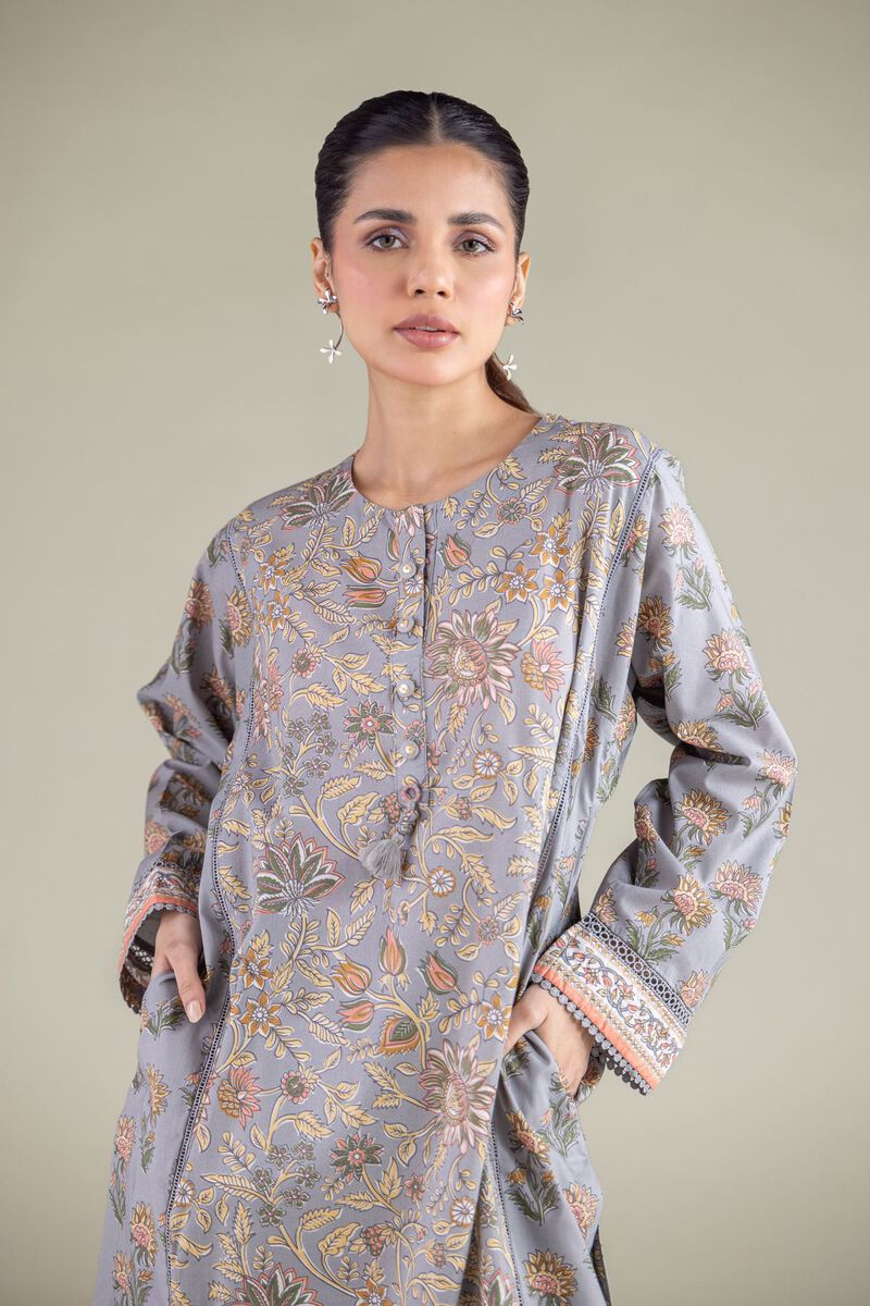 Floral Longline Kurta