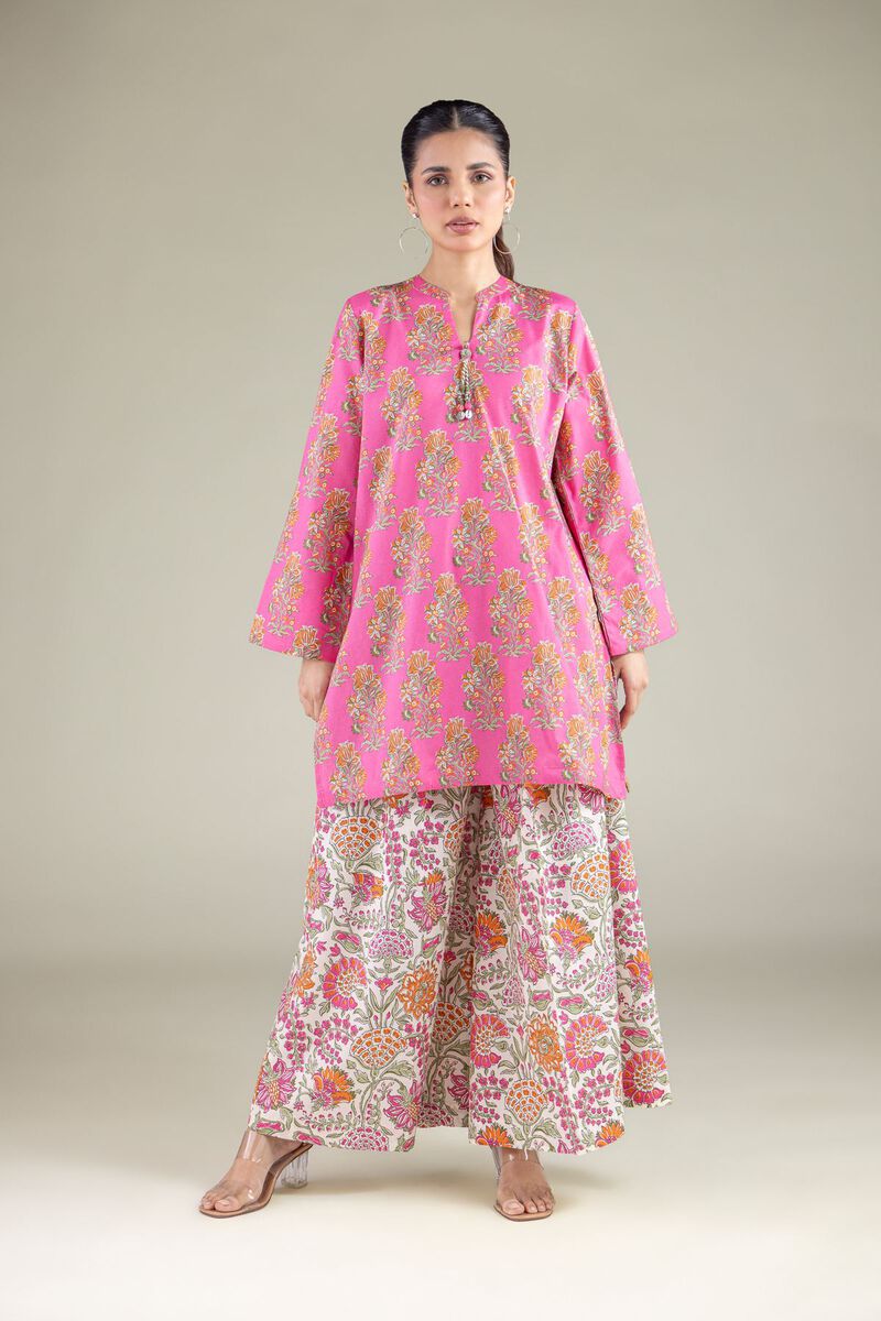 Floral Short Kurta