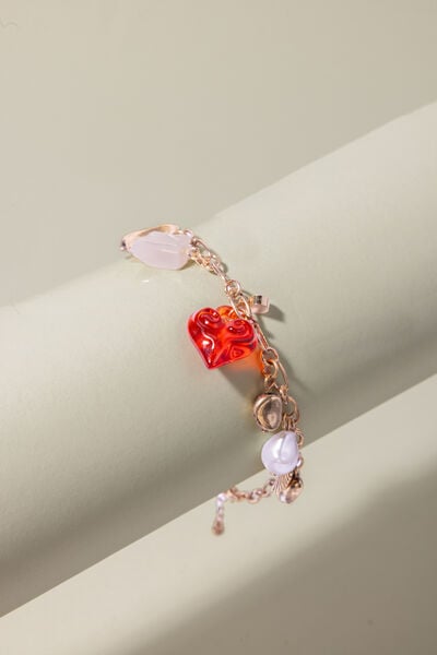 Embellished Metal Single Bracelet