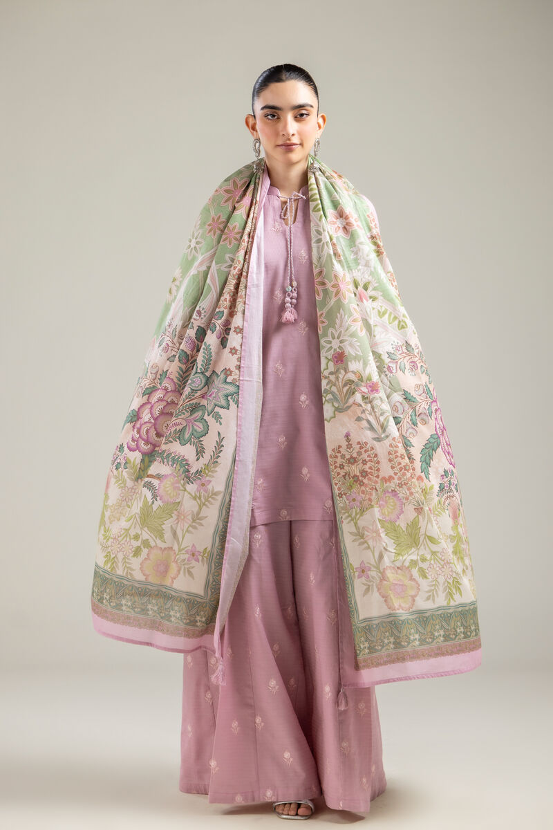 Floral Lawn Dupatta