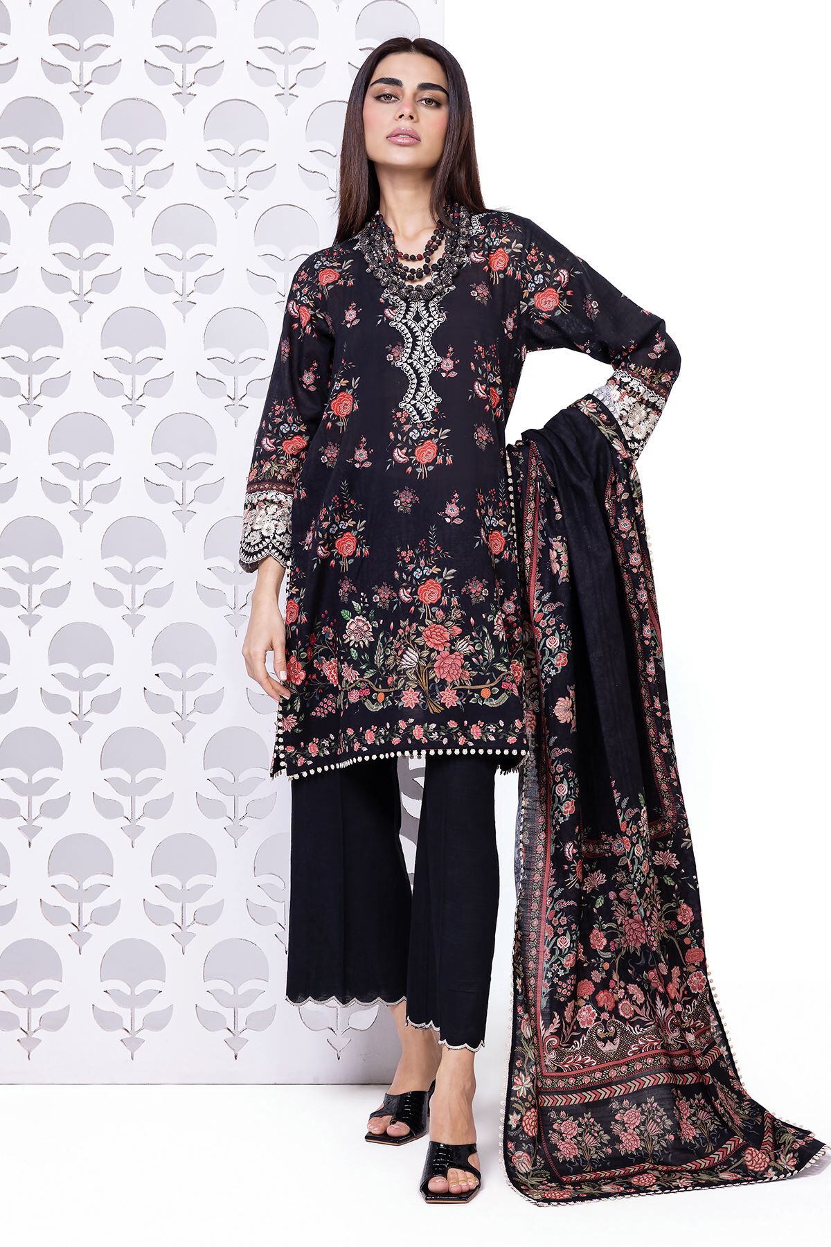 Khadi lawn dress sales