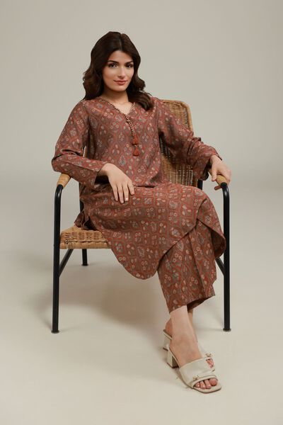 Dyed | Jacquard
            
        Kurta