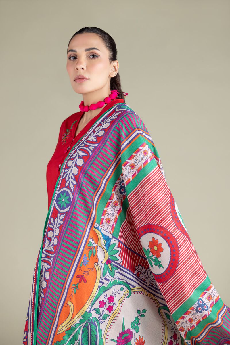 Printed Lawn Dupatta