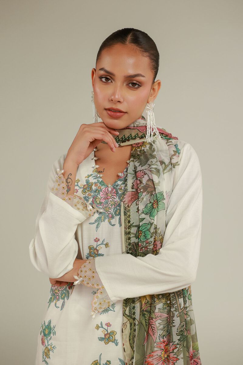 Summer Floral Dupatta