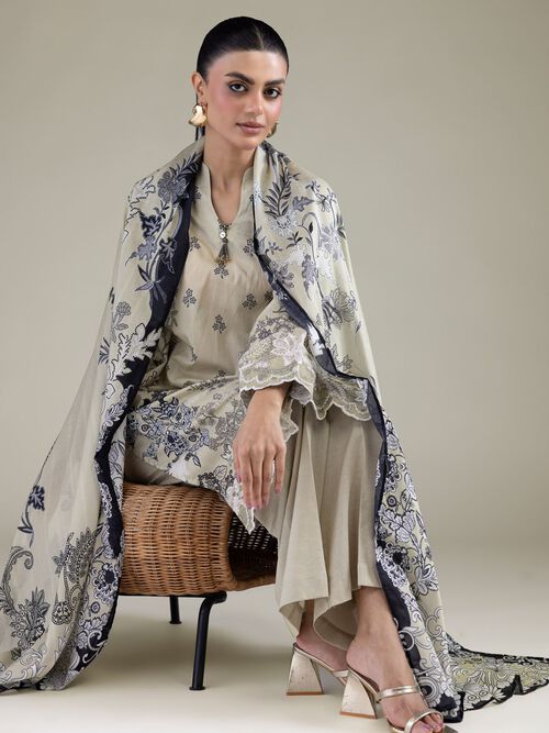Lawn 3-Piece Tailored