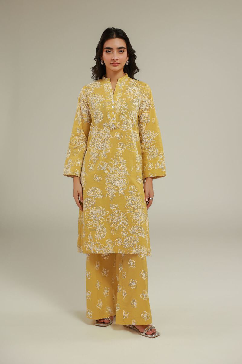 Floral Longline Kurta