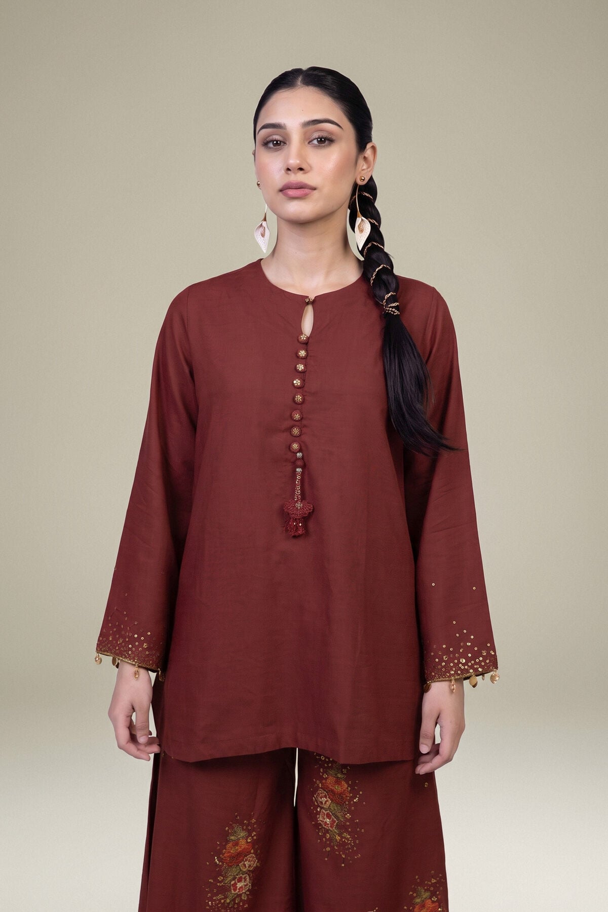 Khaadi - Raw Silk Kurta