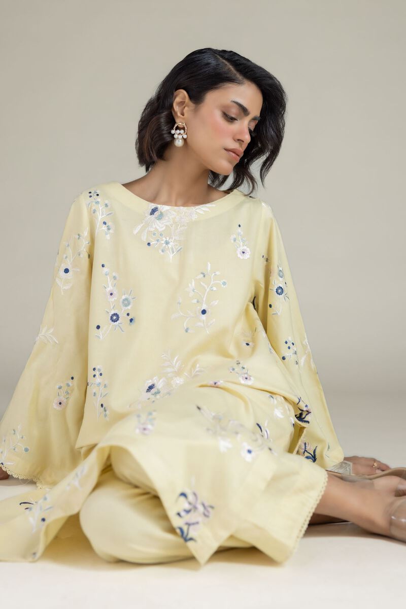 Floral Longline Kurta