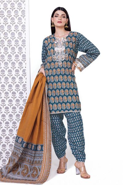 Embroidered | Light Khaddar | Fabrics 3 Piece | PKR 3,300