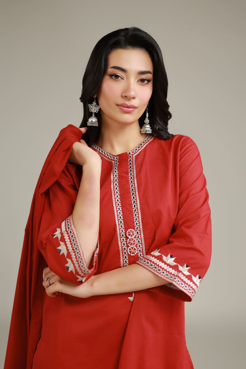 Solid Lawn Dupatta