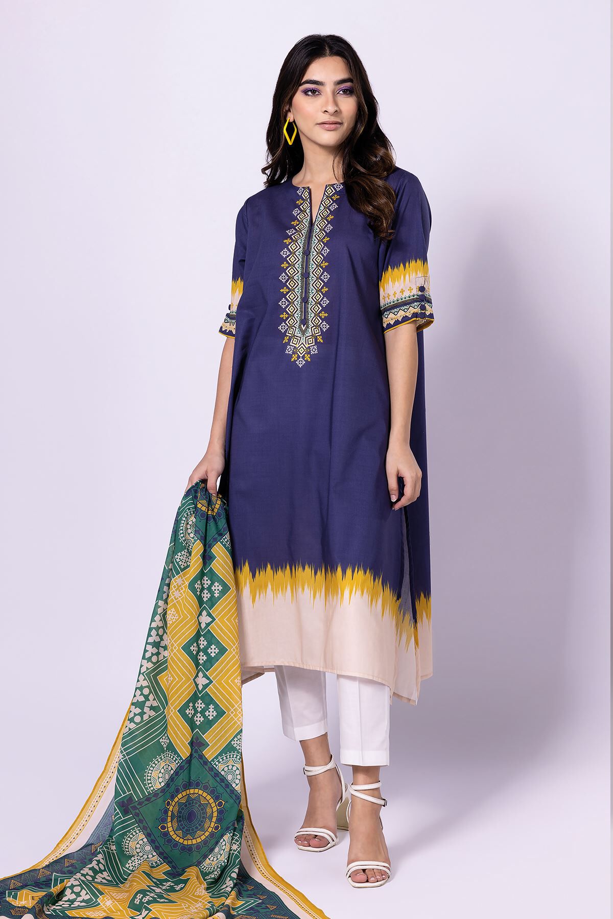 Khaadi 2 shop piece lawn