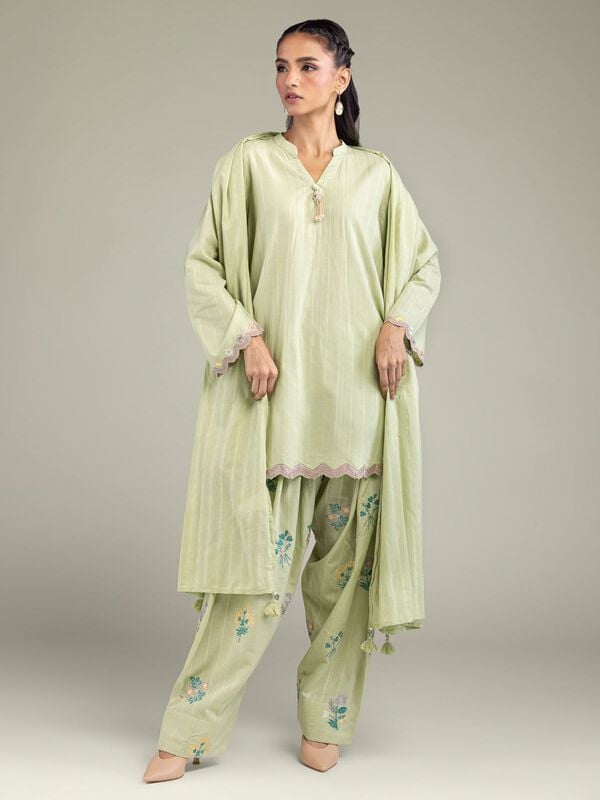 Floral Cotton Shalwar