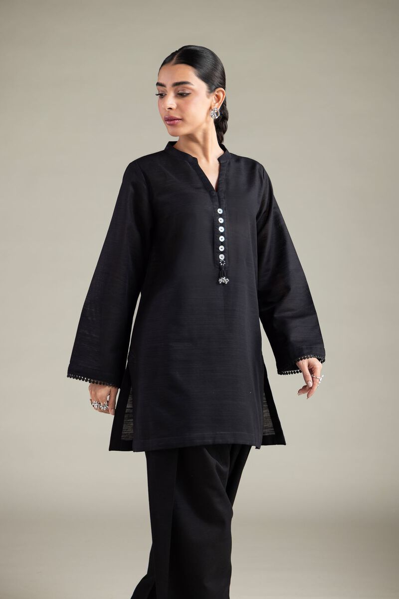 Short Solid Kurta