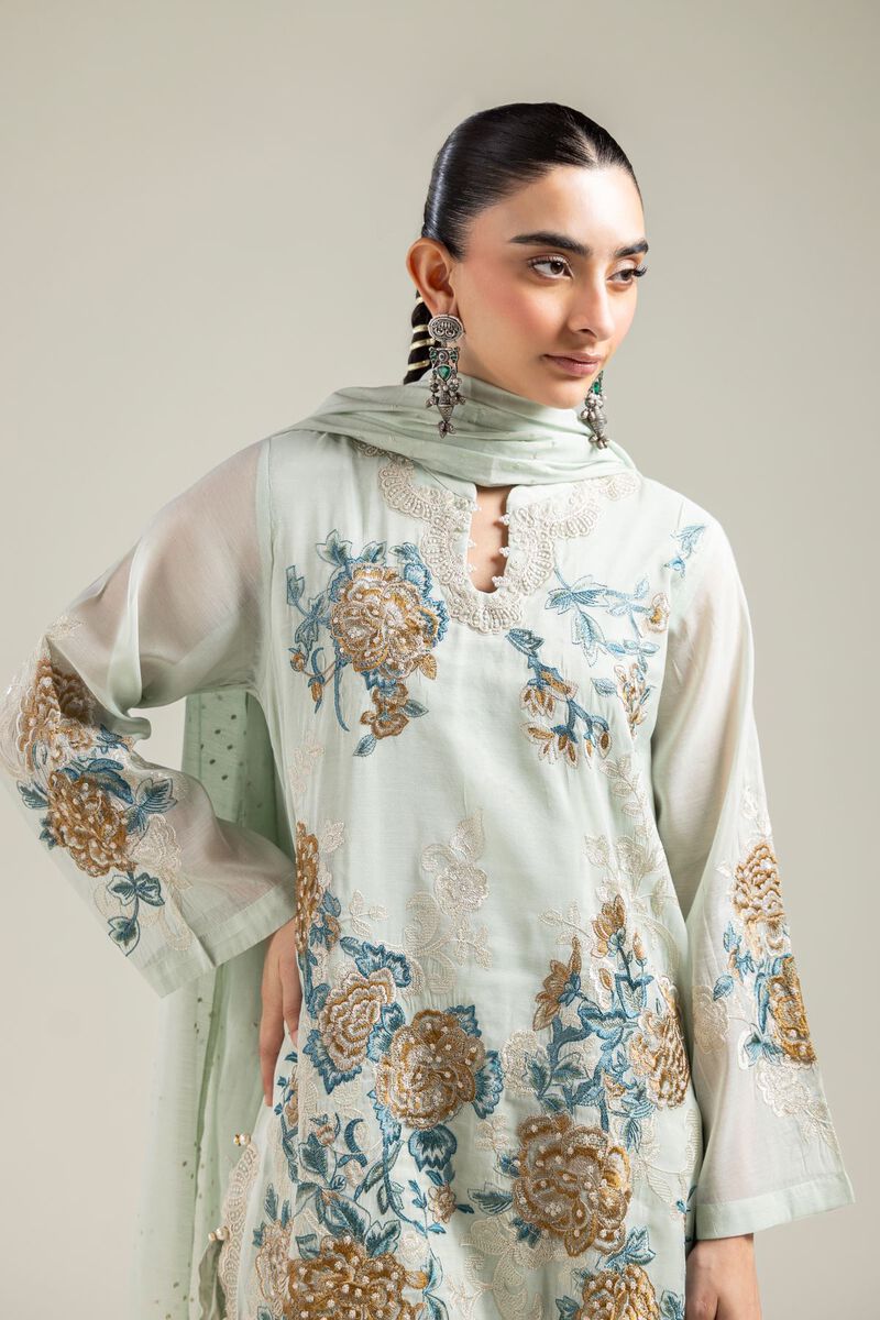 Mint Solid Dupatta