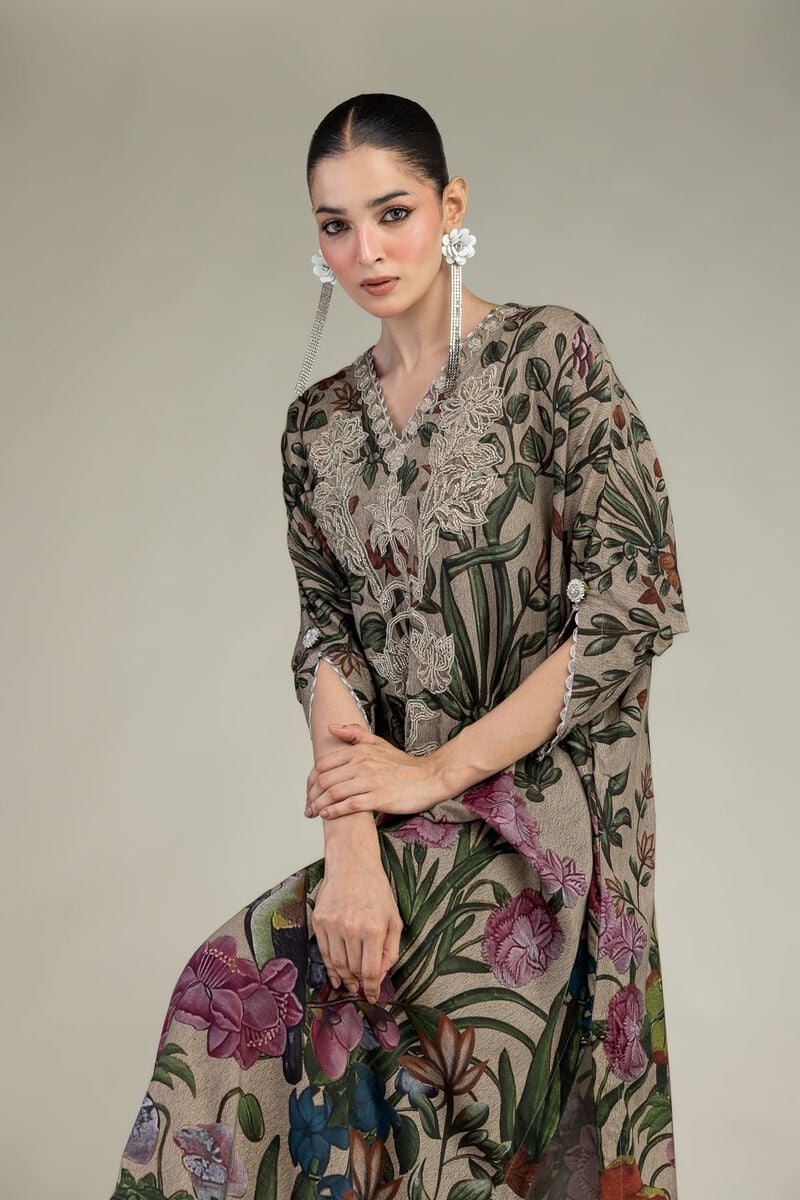 Floral Long Kurta
