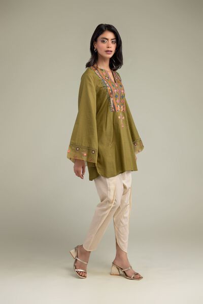 Solid Cotton Shalwar, image 1