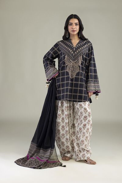 Printed Cambric Fabrics 3 Piece