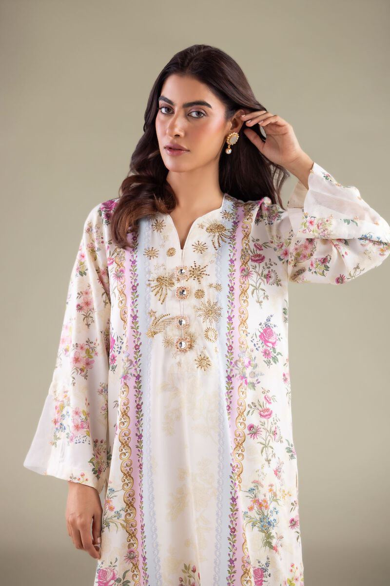 Floral Zari Kurta