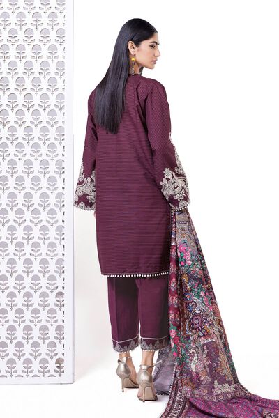 Embroidered | Light khaddar Messuri | Fabrics 3 Piece | PKR 4,200