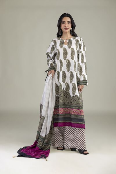 Printed Cambric Fabrics 3 Piece