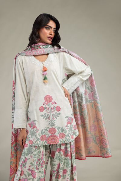 Short Silk Kurta, image 1