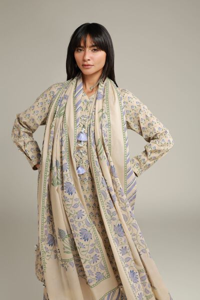 Floral Summer Dupatta, image 1