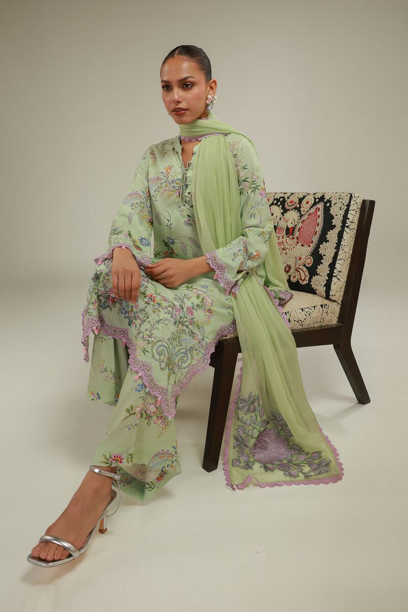 Floral Longline Kurta
