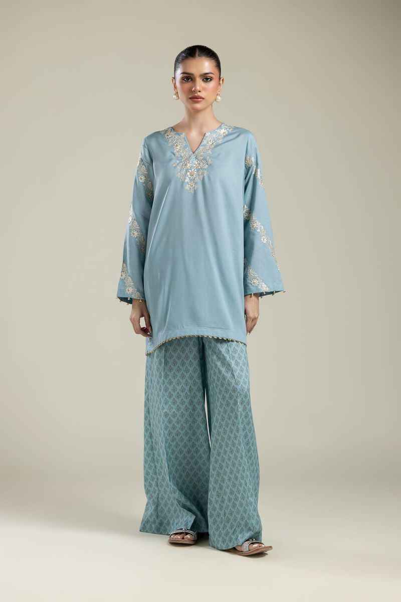 Geometric Wide Pants