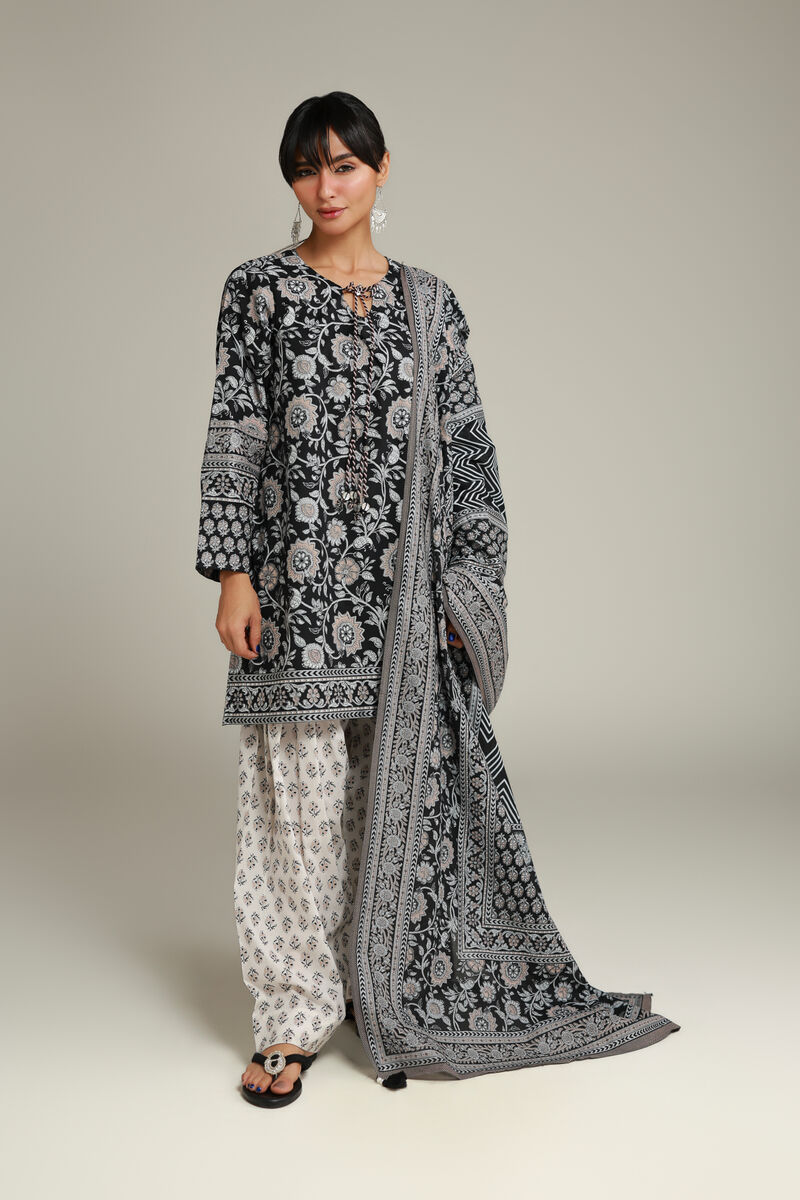 Printed Lawn Dupatta