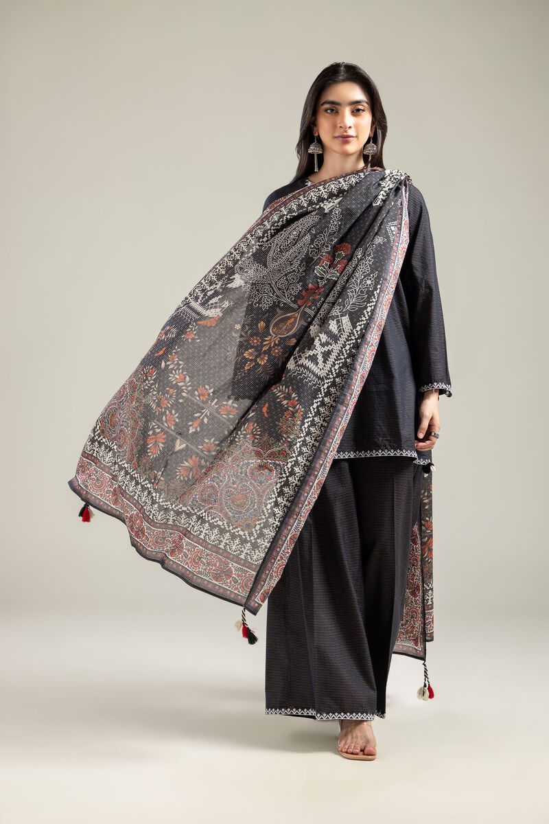 Black Mesuri Dupatta