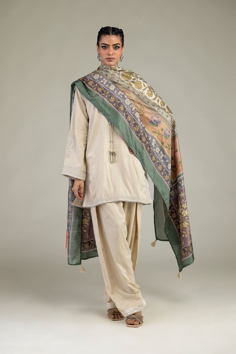 Raw Silk Shalwar