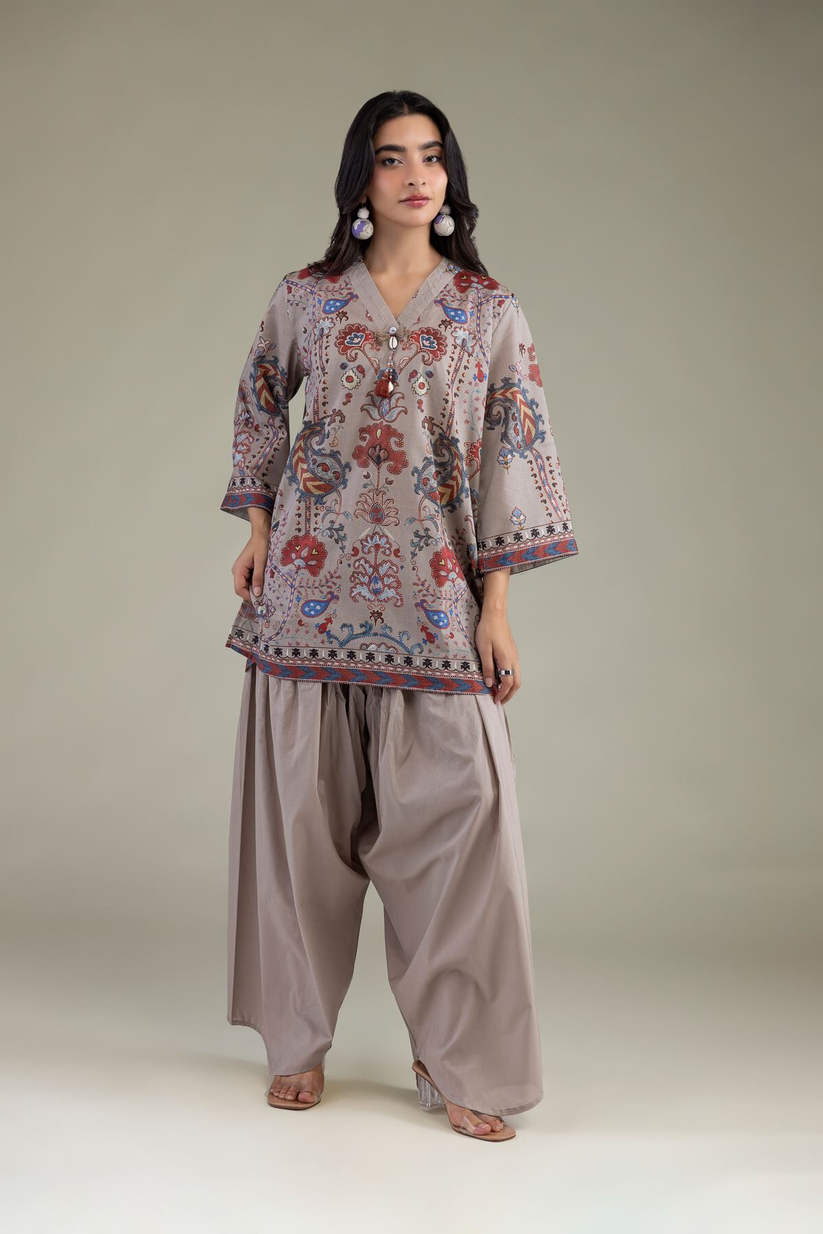 Khaadi - Cambric Solid Pants