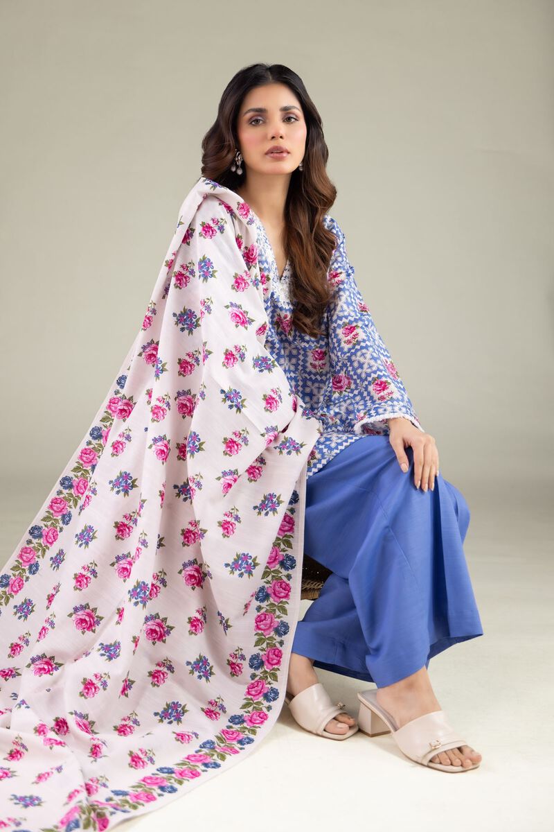 Summer Floral Dupatta